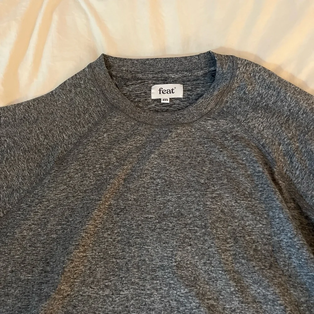 Feat crew neck pullover gray‎